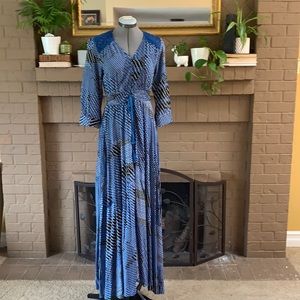 Boho maxi full skirt summer dress
